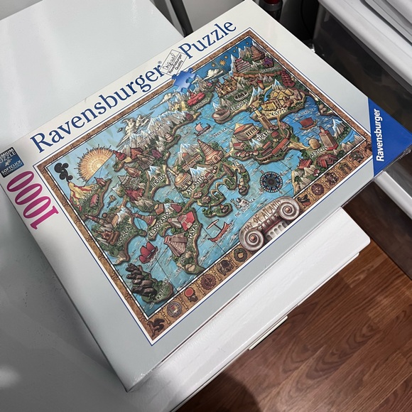 Brand new 1000 piece ravens burger puzzle - Picture 1 of 2